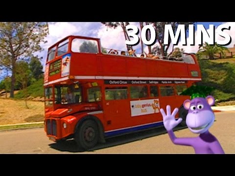 Wheels On The Bus Song 30 Minutes Full DVD Sing Along | Nursery Rhymes Kids Songs | From Baby Genius