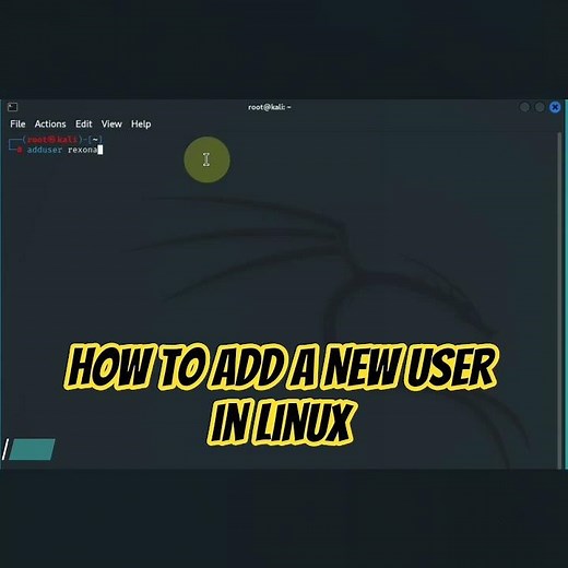 How to Add a New User in Linux. #coding #linux #cybersecurity