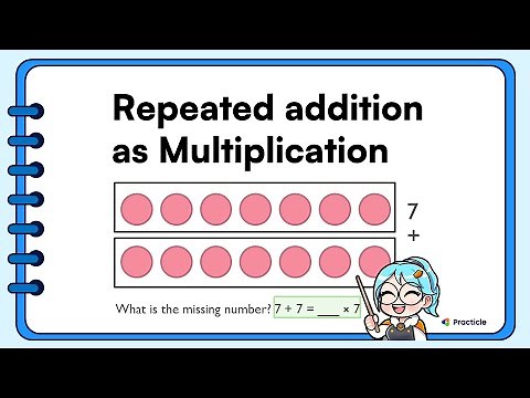 Primary 1 Maths Singapore | Multiplication as repeated addition