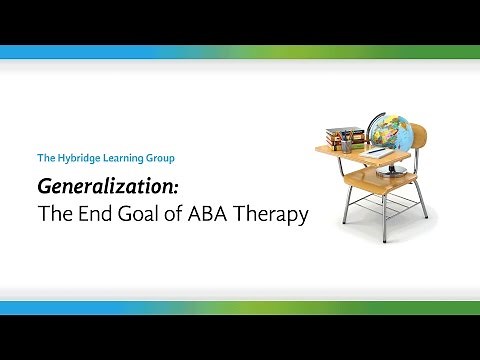 What is Generalization? Examples of Generalization and How ABA Therapy Helps Children with Autism