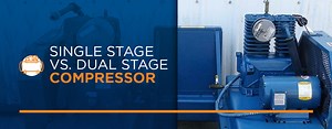 Single Stage vs. Two Stage Air Compressors: What's the Difference?