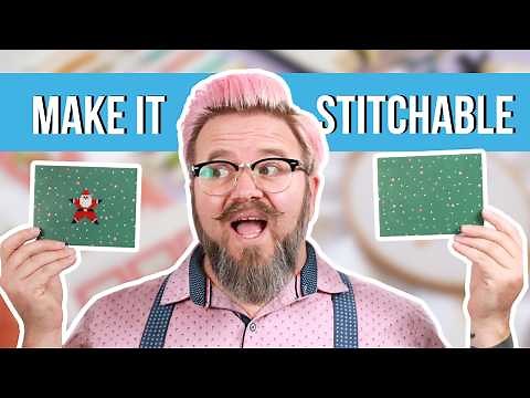 Transform a Christmas or Greetings Card with Cross Stitch – Your Easy DIY Guide!