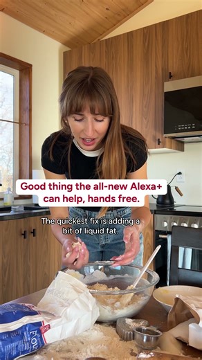 This holiday season, let the all-new Alexa+ make your kitchen a butter place. 🧈 #AlexaPlus