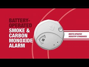 First Alert SMCO100 | Battery-Operated Smoke & Carbon Monoxide Alarm
