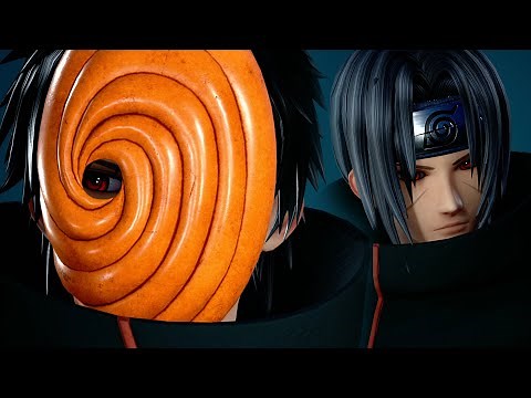 Jump Force - Akatsuki Cloak & Tobi Mask DLC Gameplay (Itachi x Tobi Cosplay) (MODS)