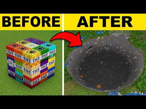 Every Minecraft TNT In One Movie