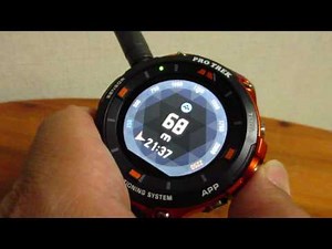 CASIO PRO TREK Smart WSD-F20の操作とアプリの更新方法