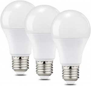 Full Spectrum Light Bulb, 5000K Natural Sunlight Bulb for Home, Dimmable LED Light Bulbs, 11W Equivalent 100W, A19 E26, Boosts Mood & Energy, 3 Pack