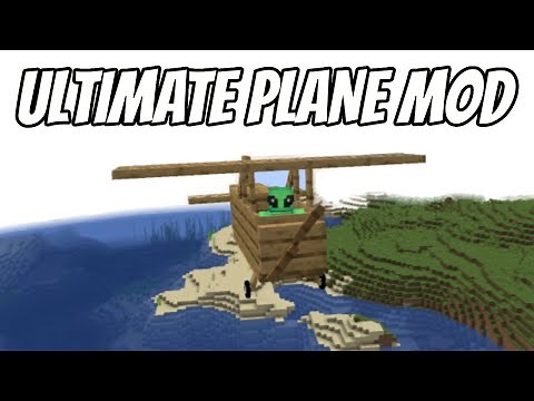 Minecraft: Ultimate Planes | Best Working Aviation | Mod Showcase - 1.21
