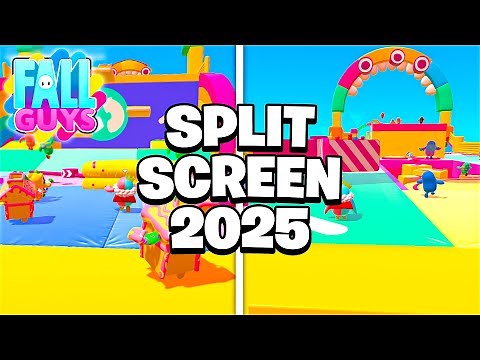 How To Play Split Screen on Fall Guys! 2 Player Split Screen - (PS4, PS5, XBOX, NINTENDO SWITCH, PC)