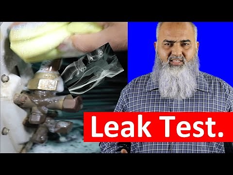 HOW TO CHECK LEAK IN SPLIT AC, AIR CONDITIONING SYSTEM.|| Jabirwaqas.com