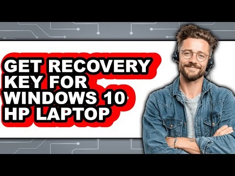How to Get Recovery Key for Windows 10 Hp Laptop (only Way)