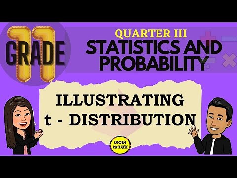 ILLUSTRATING t - DISTRIBUTION || GRADE 11 STATISTICS AND PROBABILITY Q3