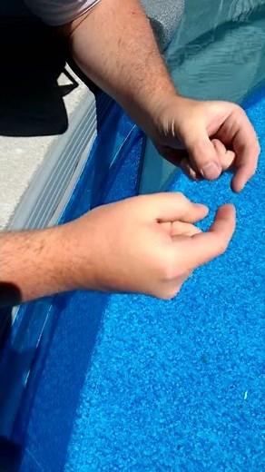 How To Tuck In Your Pool Liner When It Comes Out Of The Coping