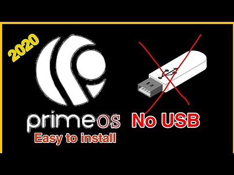 How to install Prime os without usb Latest