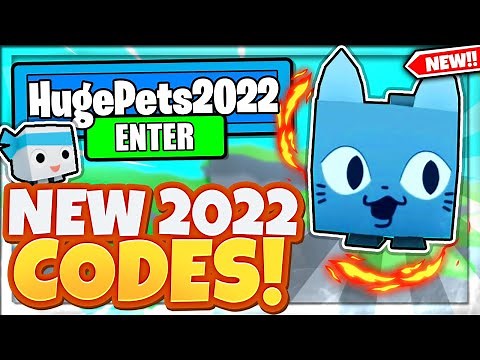 (2022) ALL NEW SECRET HUGE *MYTHICAL* PET CODES In Roblox Pet Simulator X!