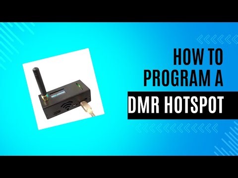 how to set up a DMR Hotspot with WPSD