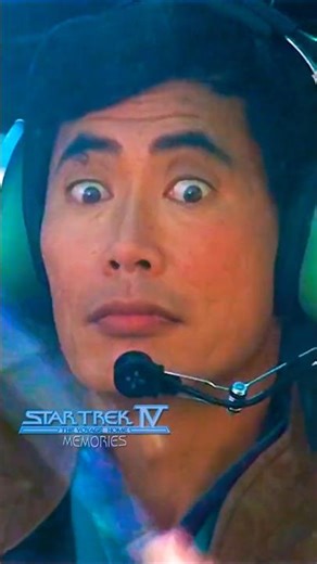 Sulu can pilot ANYTHING! lol - STAR TREK IV: THE VOYAGE HOME #pilot #helicopter