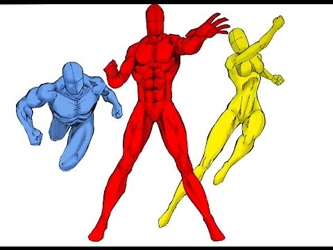 How To Draw THE FIGURE IN MOTION Action Positions