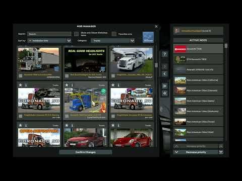 American truck simulator( load order that should work) for 1.56
