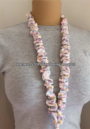 Adorable Handmade Lanyards for Teachers