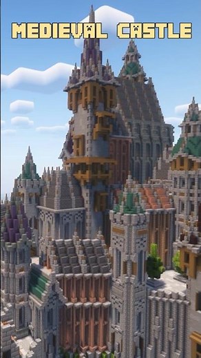 Minecraft Medieval Castle #minecraft #survival #castle