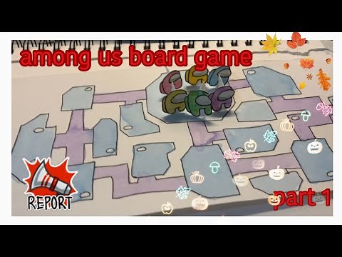 How to make an Among Us Board Game! Part 1 | among us