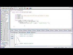 Java Programming 1 - Chapter 6 Exercise 11 Preview