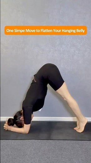 Flatten Your Sagging Belly Fast at Home with This 1 Minute Daily Routine