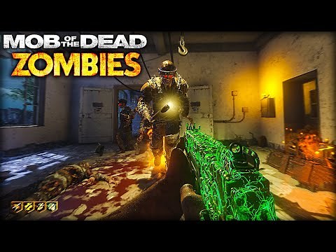 Going INSANE Beating Mob of the Dead REMASTERED... (Black Ops 3 Zombies)