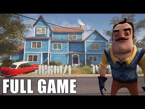 Hello Neighbor - Into The Mind | Full Game Walkthrough (All Endings)