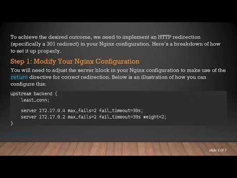 Understanding Nginx URL Rewriting with Reverse Proxy