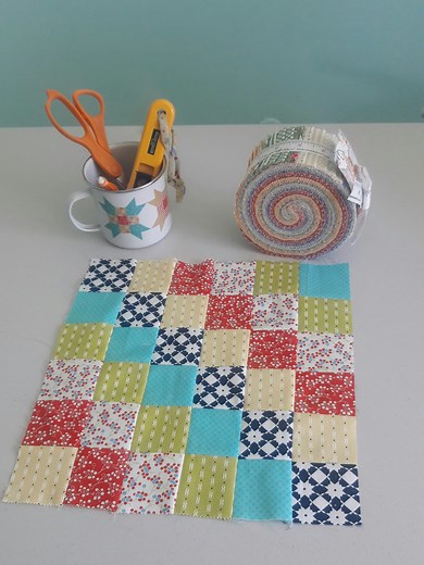 Scrappy Trip Around the World Tutorial - Aunt Ems Quilts