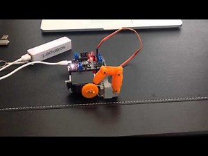 InMoov 3D printed robotic finger starter kit