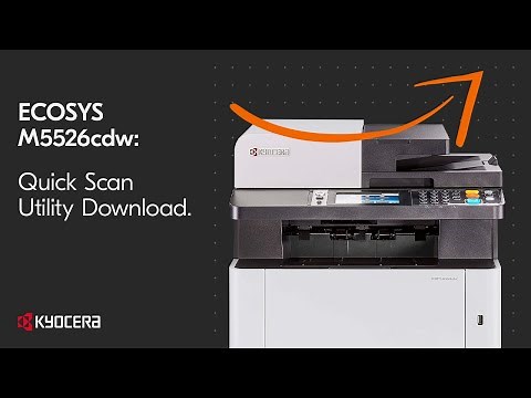 ECOSYS M5526cdw - Quick Scan Utility Download