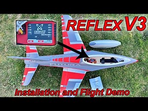 BLUETOOTH! REFLEX V3 Installation and Flight Demonstration HOW TO #fmsmodel @fmsmodelRC #reflex v3