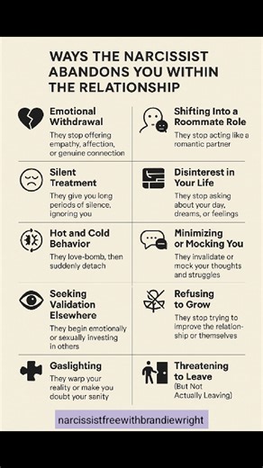309K views · 1.1K reactions | #narcissist #narcissism #npd #fakelove #abuse #toxicrelationships #narcabuse #emotionalabuse #abandonment #dating #signs | Narcissistfreewith Brandie Wright | Facebook