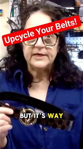 Upcycling a Valentino Belt into a Keychain | Easy DIY Leather Project