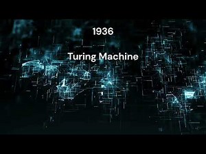 The Roots of AI: Turing Machine (1936)