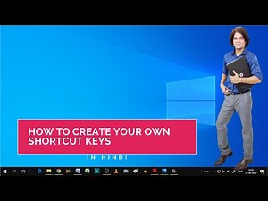 How to create your own shortcut keys | How to Create Keyboard Shortcuts in Windows 10? @LearnBasics