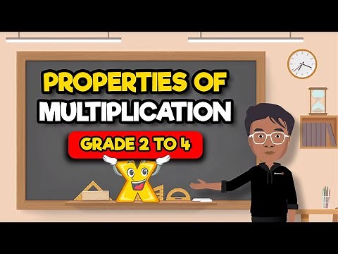 Properties of multiplication | Basic Math for Kids | Grade 2 - 4