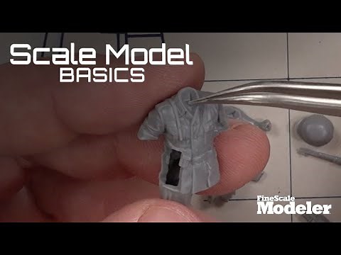 Scale Model Basics: Assembling plastic model figures