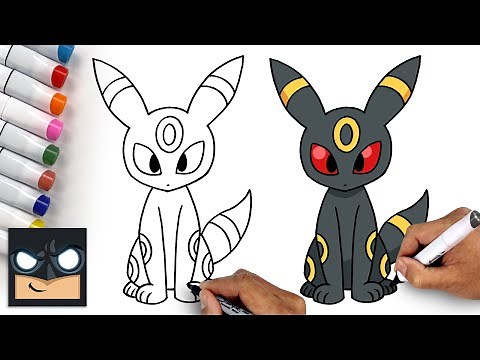 How To Draw Pokemon | Umbreon