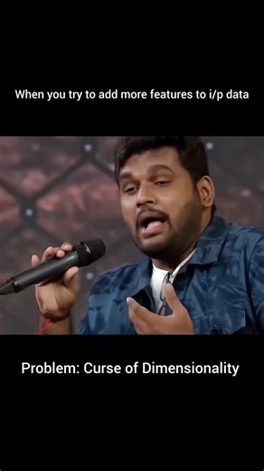 AI TECH SIMPLIFIED on Instagram: "Q.1 What is curse of dimensionality? How would you handle it? A.1 The dimensions of a model are decided by the number of features. If a model has large number of features this means it deals with a large dimensional space. A machine learning model can comfortably work with let’s say 50-dimensional space, suddenly increasing the dimensions to 500 would be computationally expensive and practically challenging. Learning from 500 different features confuses the mode