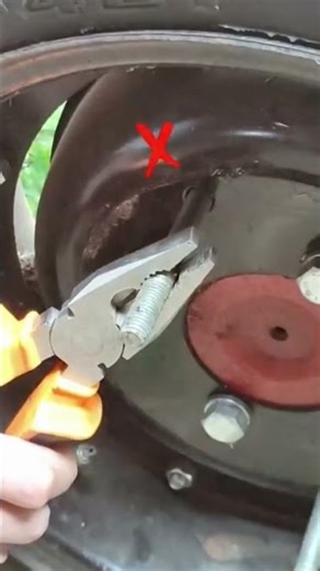 Easy Trick to Remove a Double-Threaded Stud #short #tools #diy