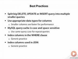 MySQL Query Optimization Best Practices