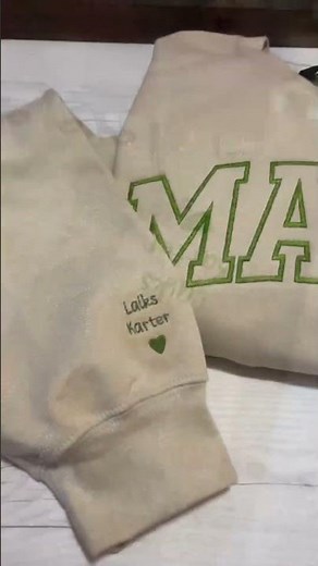 WATER SOLUBLE STABILIZER For MaCHInE EMBROIDERY on the sleeve using mighty hoops