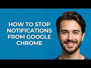 How To Stop Notifications From Google Chrome - UPDATED!