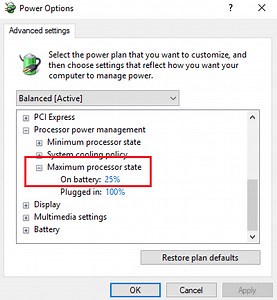 Windows laptop turns off when unplugged even with new Battery