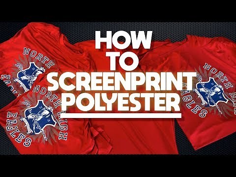 How to Screen Print Polyester Shirts